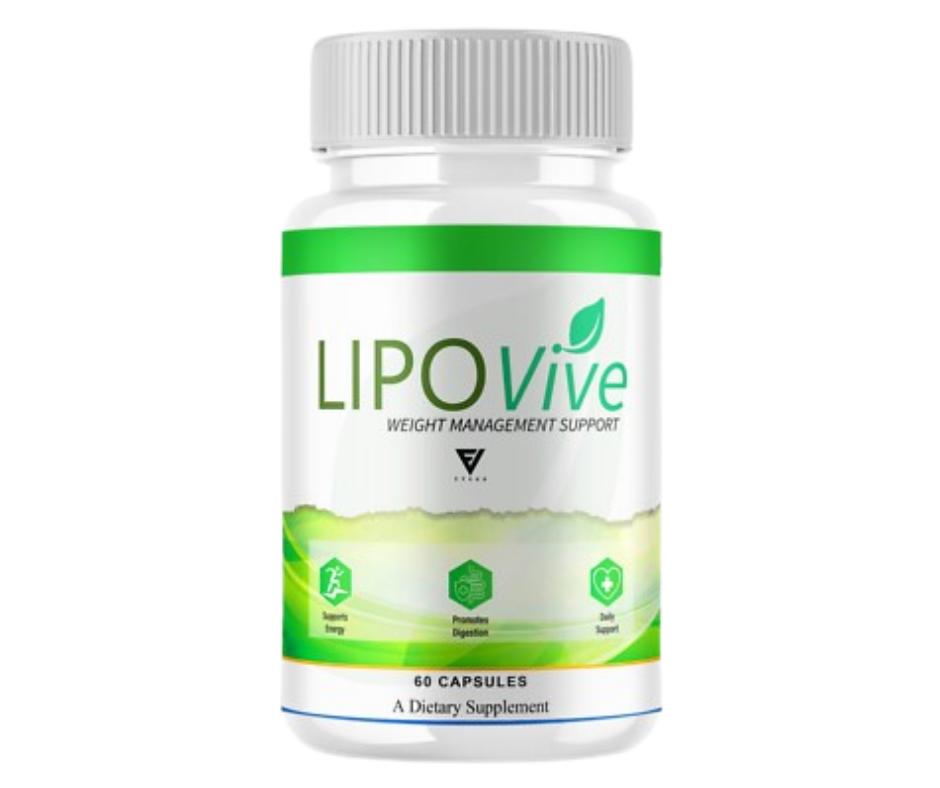 LipoVive supplement bottle